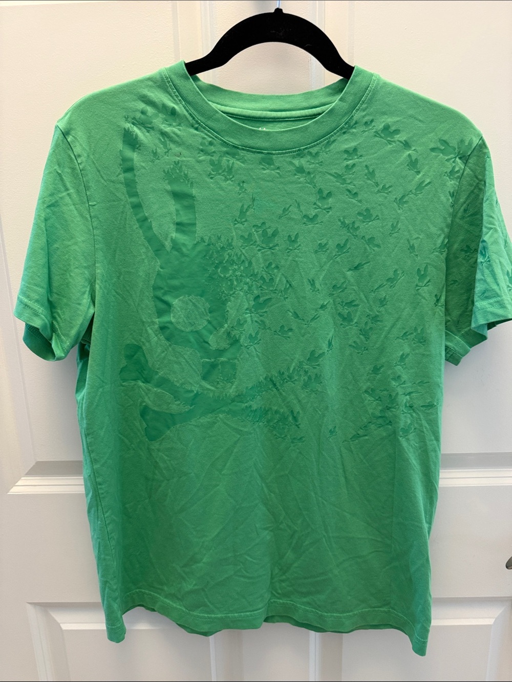 Psycho Bunny Green Subtle Graphic Crew Neck Tee